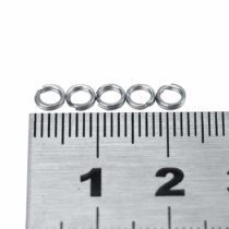 Fishing Split Rings Double Loop Fishing Split Rings Fishing Lures Connector Tackle Kit for Fishing Accessory