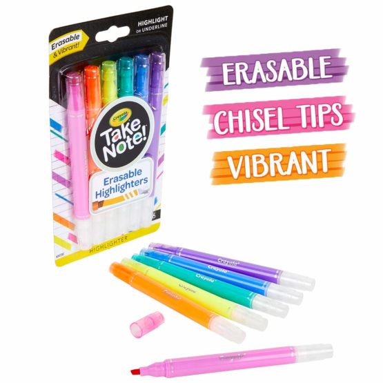 CRAYOLA HIGHLIGHTERS 6/PKG 58-6504 - Image 2
