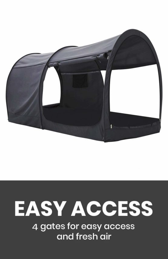 Alvantor Bed Canopy Bed Tents Dream Tents Privacy Space Single Size Sleeping Tents Indoor Pop Up Portable Frame Curtains - Image 2
