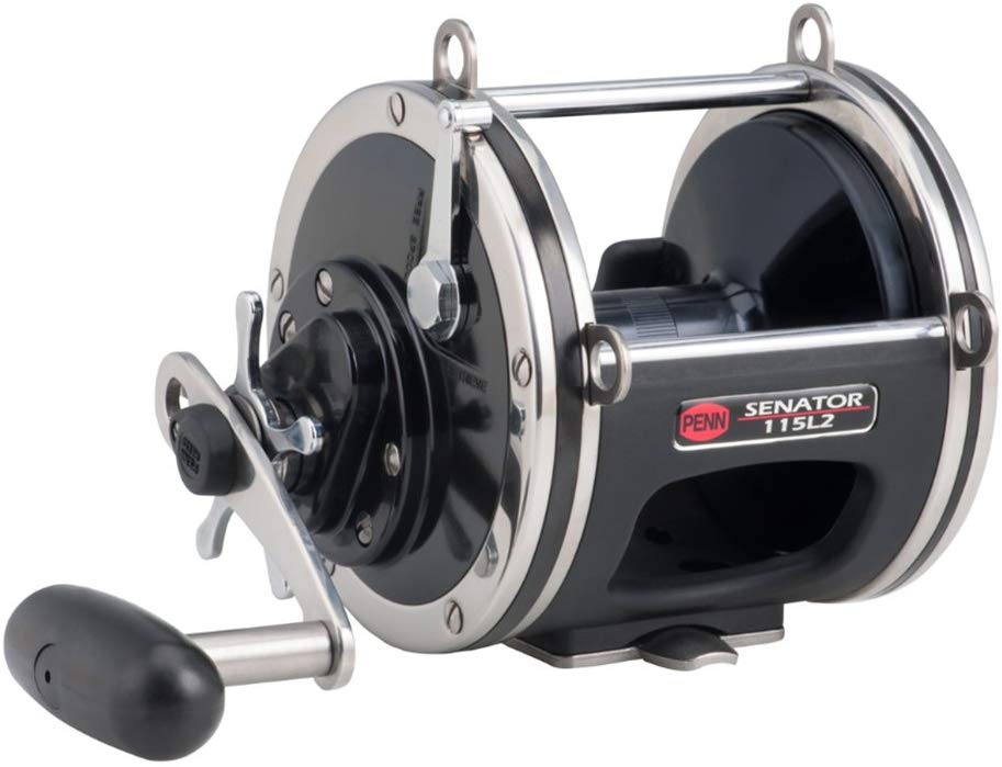 Penn Fishing Reel Special Senator 115L2 Trolling Sea Boat Big Game, Black