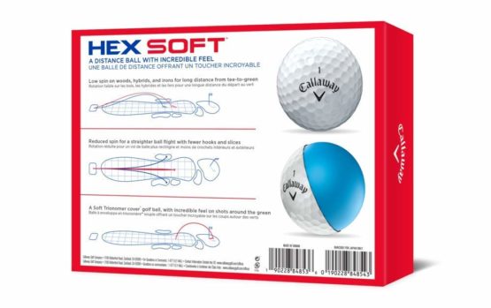 Callaway Hex Soft Golf Balls, White - Image 3