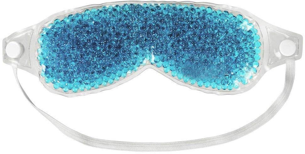Therapearl Cooling & Heating Compress for Headache Dry, Puffy, Itchy Eyes - Soothing Relief Tool For Eye Comfort & Facial Care, 1 Mask