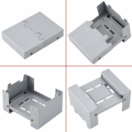 VGEBY Alcohol Stove, Folding Pocket Alcohol Burner Camp Stoves for Outdoor Camping Hiking Cooking Picnic - Image 3