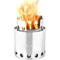Solo Stove Lite - Portable Camping Hiking and Survival Stove | Powerful Efficient Wood Burning and Low Smoke | Gassification Rocket Stove for Quick Boil | Compact 4.2 Inches and Lightweight 9 Ounces