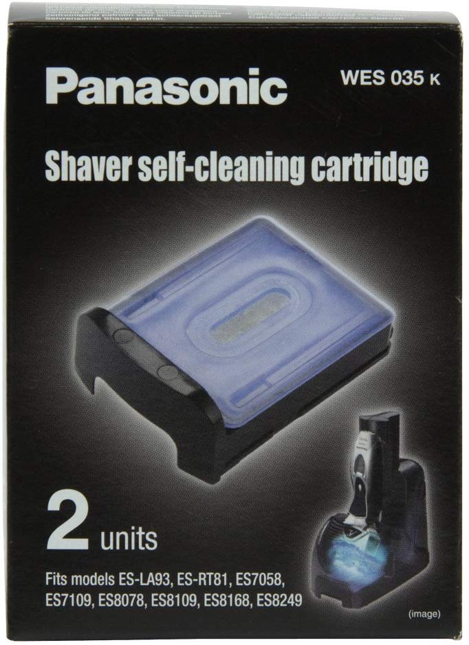 Panasonic Shaver self-cleaning cartridge fits models ES8168, ES8078, ES7058, Black, Universal - Image 3
