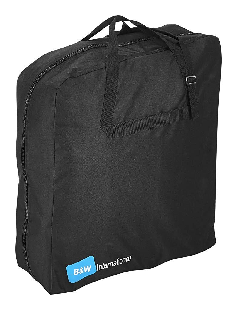 B&W International Brompton Bike Bag - Foldon Bag (96007/N), Black, 23.6 x 23.6 x 7.9