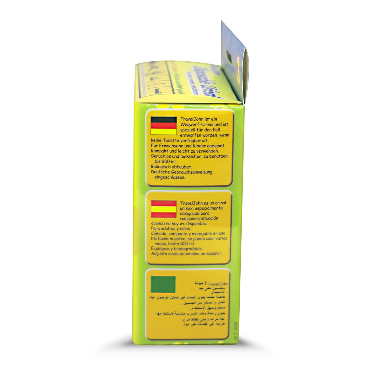 Care Plus TravelJohn Disposable Urinal - 3-Pack, Travel John, 3er-Pack - Image 4