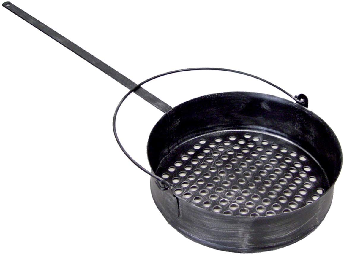 IMEX EL ZORRO Chestnut Roasting Pan, 30 cm, Iron, Black, 30_cm