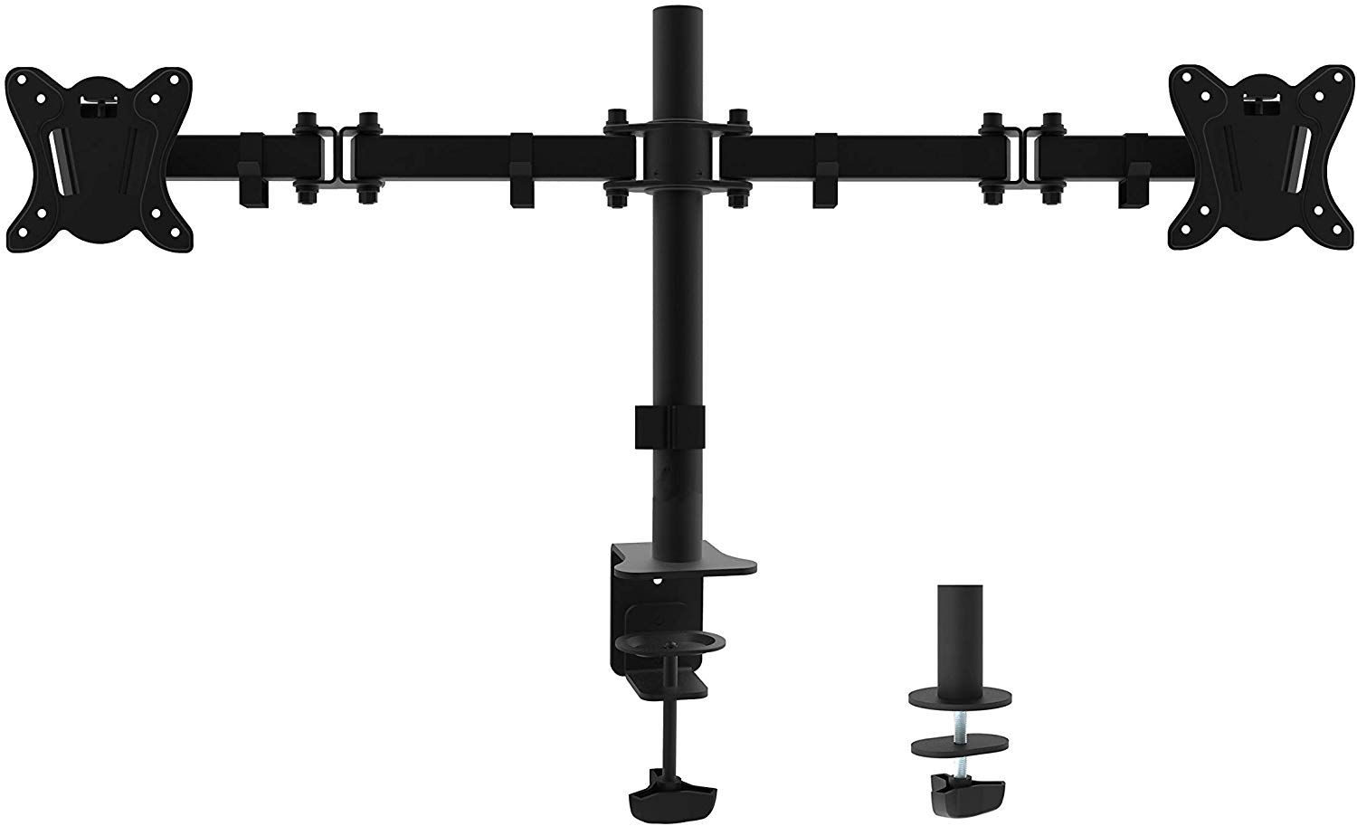 Equip Economy 650152 Steel LCD VESA Table Mount Dual 360ORotation, Black - Image 4