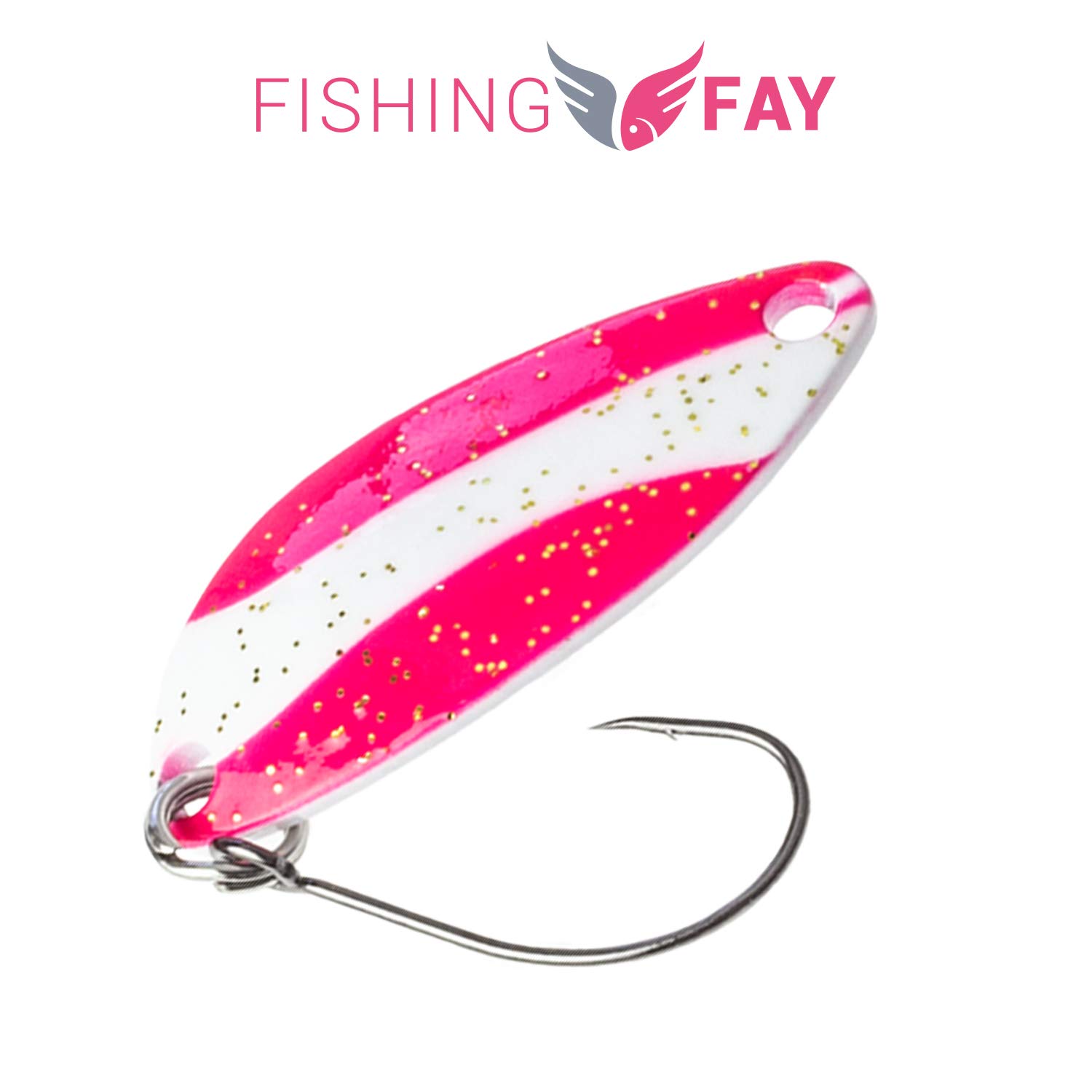FISHINGFAY Trout Spoon Set SWING, Weight: 3.7 grams, length: 3.2 cm, trout lures, trout spoons - Image 2