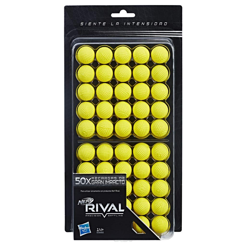 Nerf Rival 25 Refills Multicolour (Hasbro B1589521, Multi-coloured