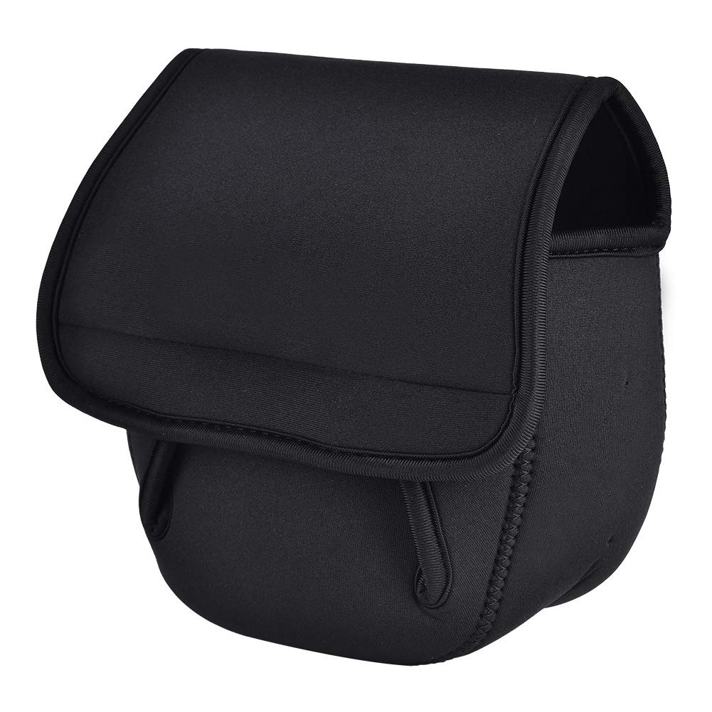 Alomejor Fishing Reel Bag Wheel Bag Reel Bag Fishing Pole Gear Tackle Tool Carry Case Carrier Travel Bag Storage Bag (S)