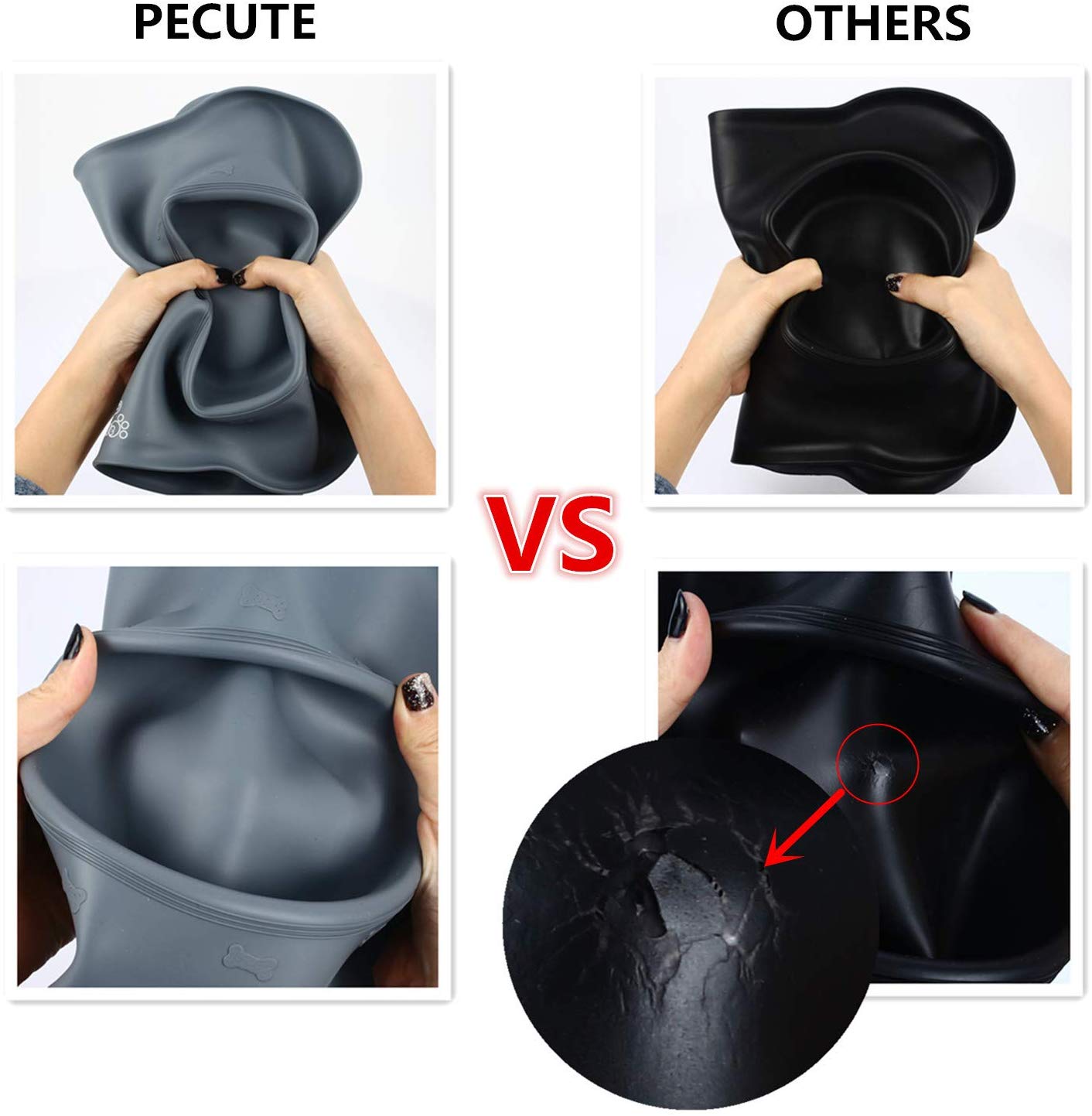 Pecute Dog Bowls Non Slip - Image 2