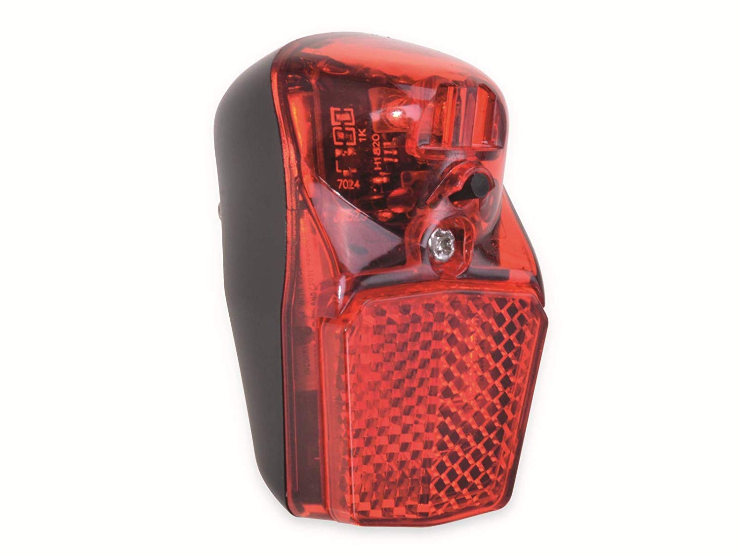 Filmer Universal LED Battery Rear Light for Modern Line 1 Mudguard Red/Black, 63 x 37 x 35 mm, Red / Black, 63x37x35 mm
