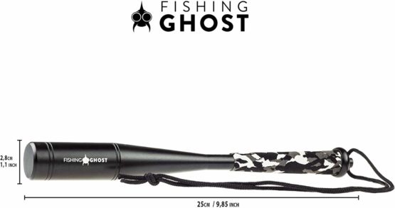 FISHN® Aluminum Fish Priest, Length: 25cm, weight: 115g, non-slipy EVA foam grip - practical incl. Hand strap - Image 2