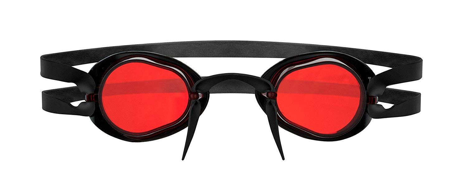 TYR Unisex Adult Socket Rocket 2.0 Mirrored Swedish Style Goggles - Rainbow/Clear/Black, Medium