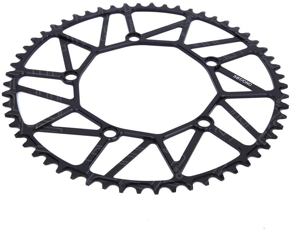 VGEBY1 Bike Chain Wheel, 58T 130BCD Bike Single Speed Chainring for Most Bicycle Road Bike Mountain Bike(58T) - Image 2