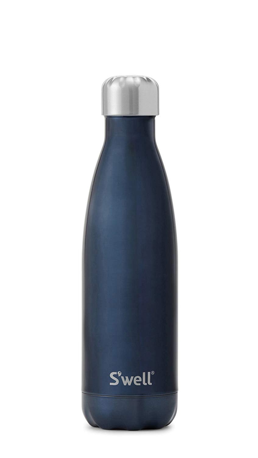 S'well Stainless Steel Water Bottle, 500ml, Blue Suede