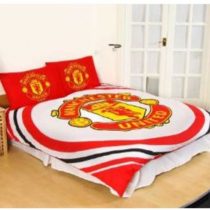 Manchester United F.C. 'Pulse' Reversible Double Duvet Quilt Cover Set