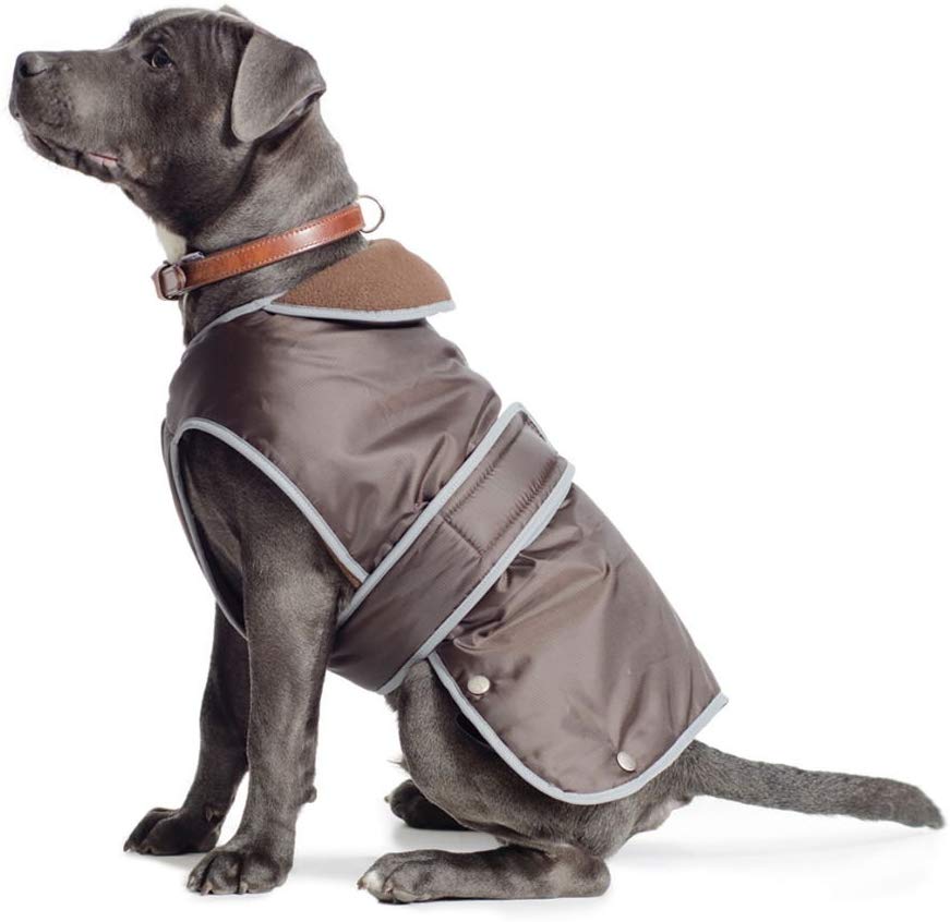 Ancol Muddy Paws All Weather Stormguard Coat . Chocolate. Size Large ( Length 50cm, up to 79cm girth)