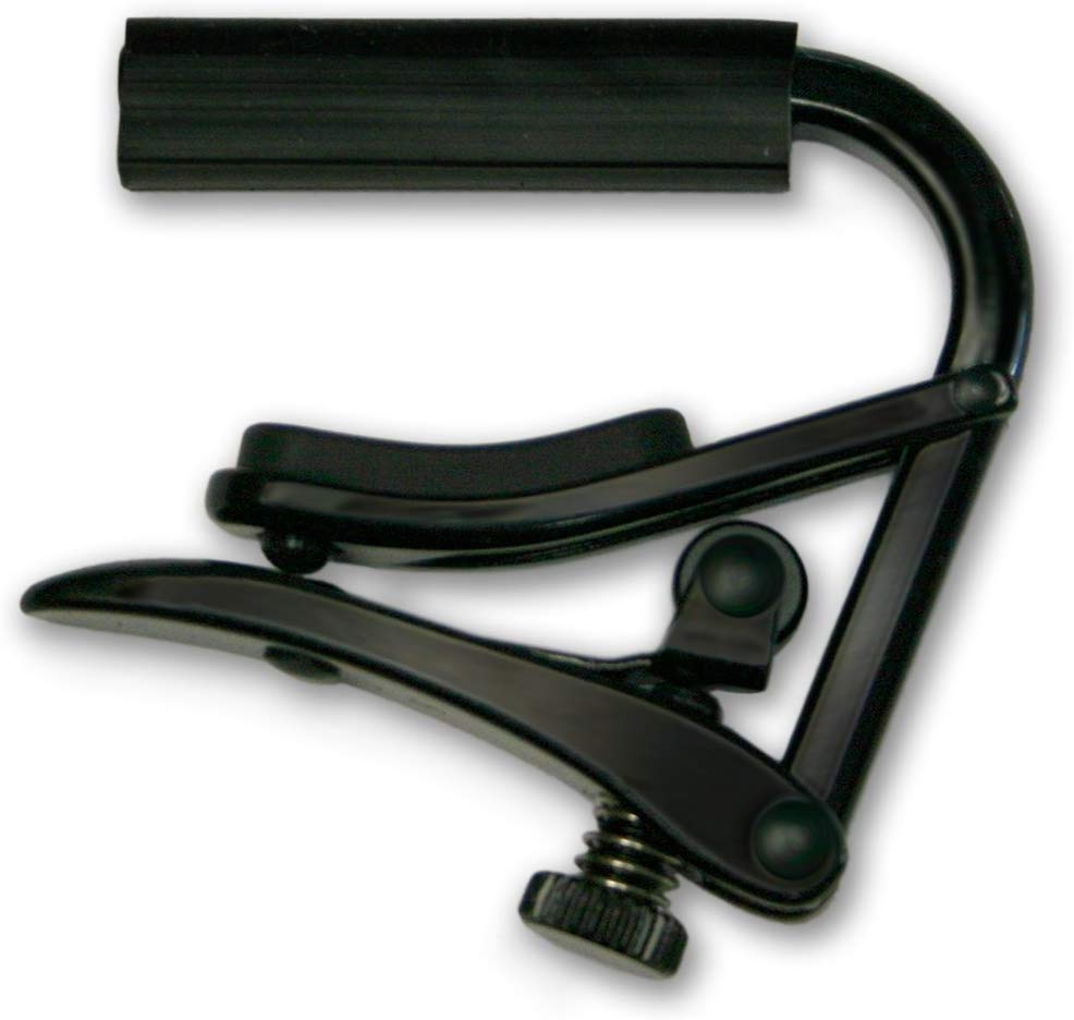 C5K - Shubb Capo Noir black chrome banjo capo, standard