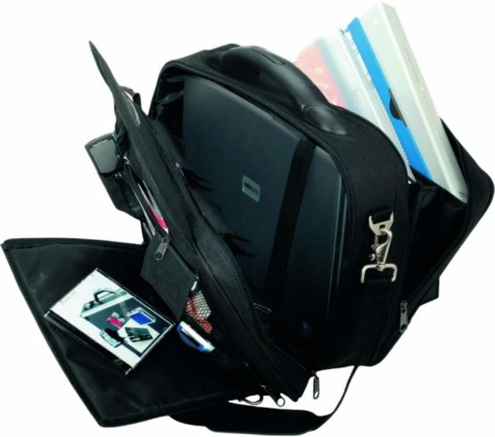 Lightpak - 46010 ARCO - business laptop bag for 17 inch laptop, nylon, black - Image 2