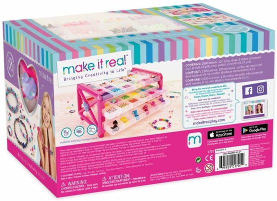 Make It Real Deluxe Beads Set (2.700 Pieces), Multicoloured, 1701 - Image 2