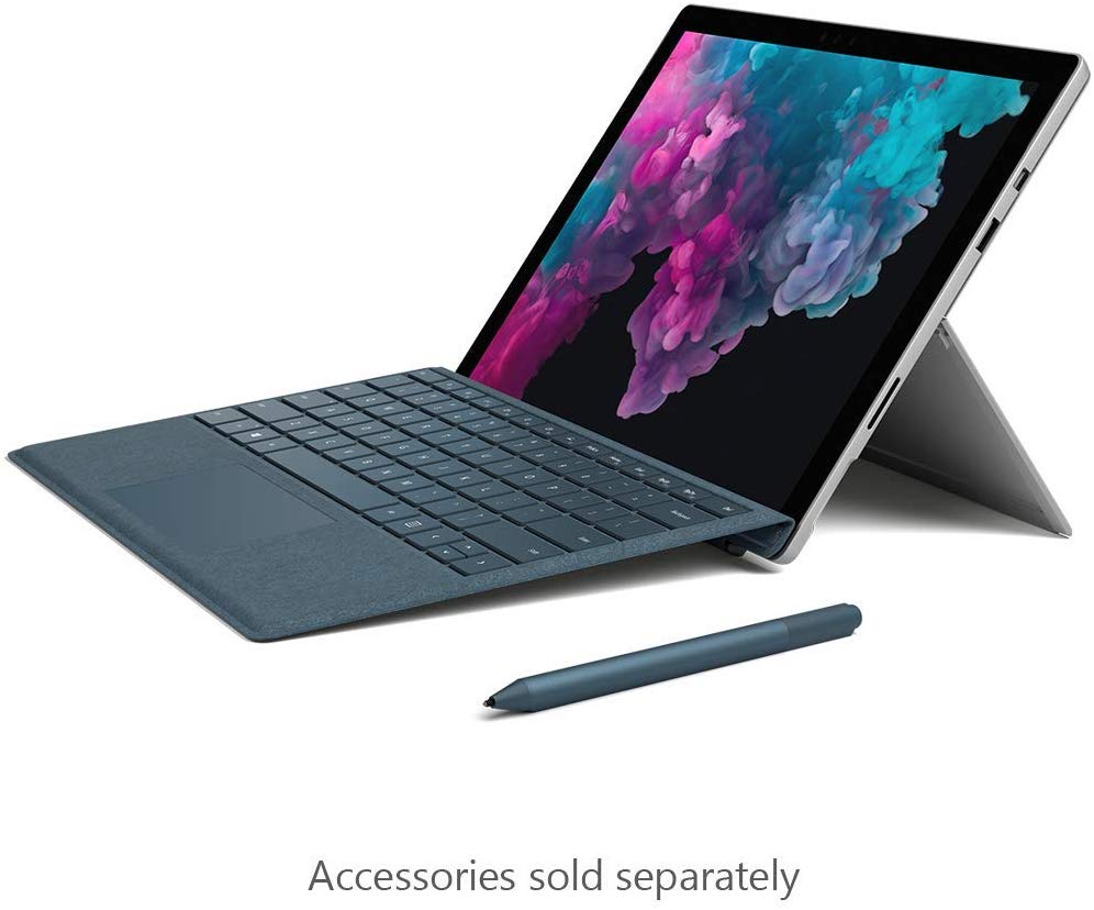 Microsoft Surface Pro 6 12.3 Inch Tablet, (Silver) (Intel 8th Gen Core i7, 16 GB RAM, 512 GB SSD, Intel UHD Graphics 620