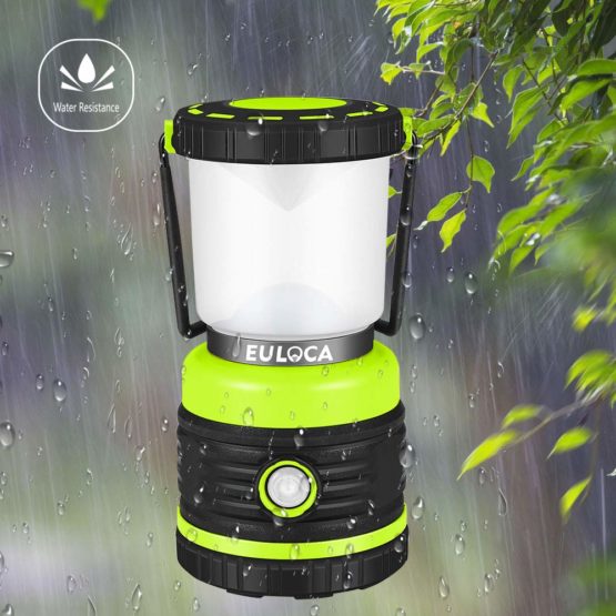 EULOCA Portable LED Camping Lantern, Massive Brightness with Fully Adjustable 360 Arc Lighting 1200lm, Dimmable, 4 Lighting Modes, Tent Light for Home, bivvy, Garden, Outdoor, Hiking, Fishing - Image 4