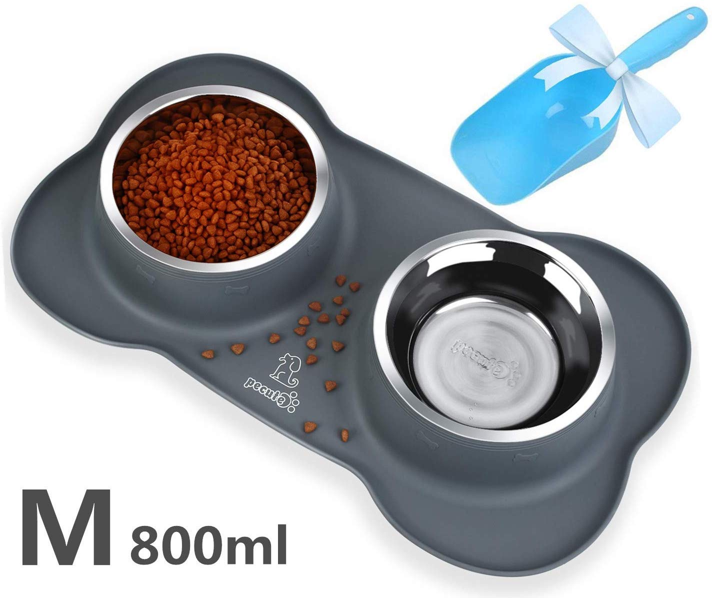 Pecute Dog Bowls Non Slip