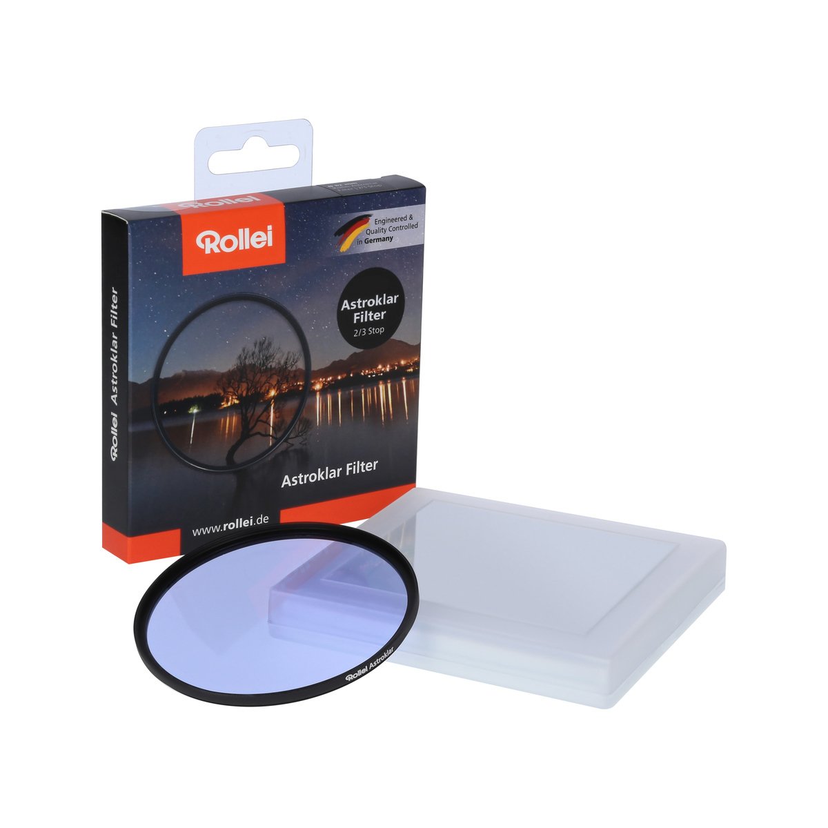 Rollei Astroklar Light Pollution Round Filter I 72mm Night Light Filter I Clear night filter for astrophotography and night photography - Image 3