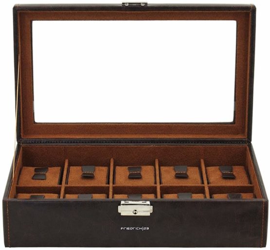Friedrich|23 unisex watch case with a glass lid - Image 2