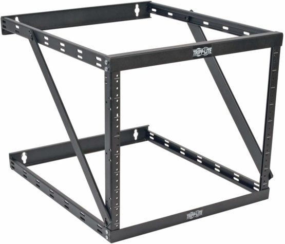 Tripp Lite 8U 12U 22U 2 Post Open Frame Rack Cabinet Expandable 23.5" Depth (SRWO8U22DP) - Image 2