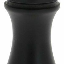 Marlux 345 Salt Mill Varnished Beechwood/Stainless Steel 14 CM Matte Black