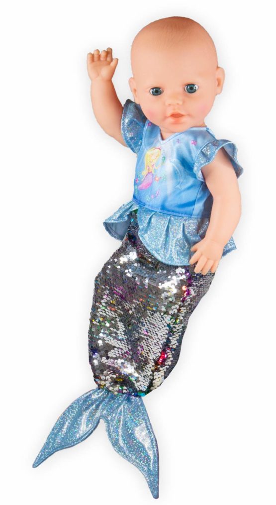 Heless 2920 Dress for Dolls Mermaid Ava, Multi-Coloured, 35 x 45 cm - Image 4