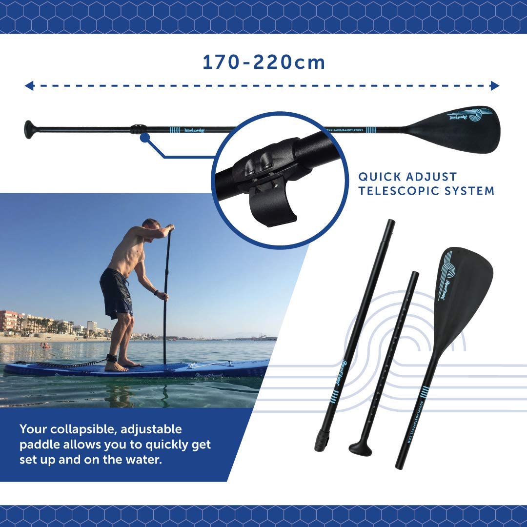 Aquaplanet Allround Ten Sup Inflatable Stand Up Paddle Board Kit 