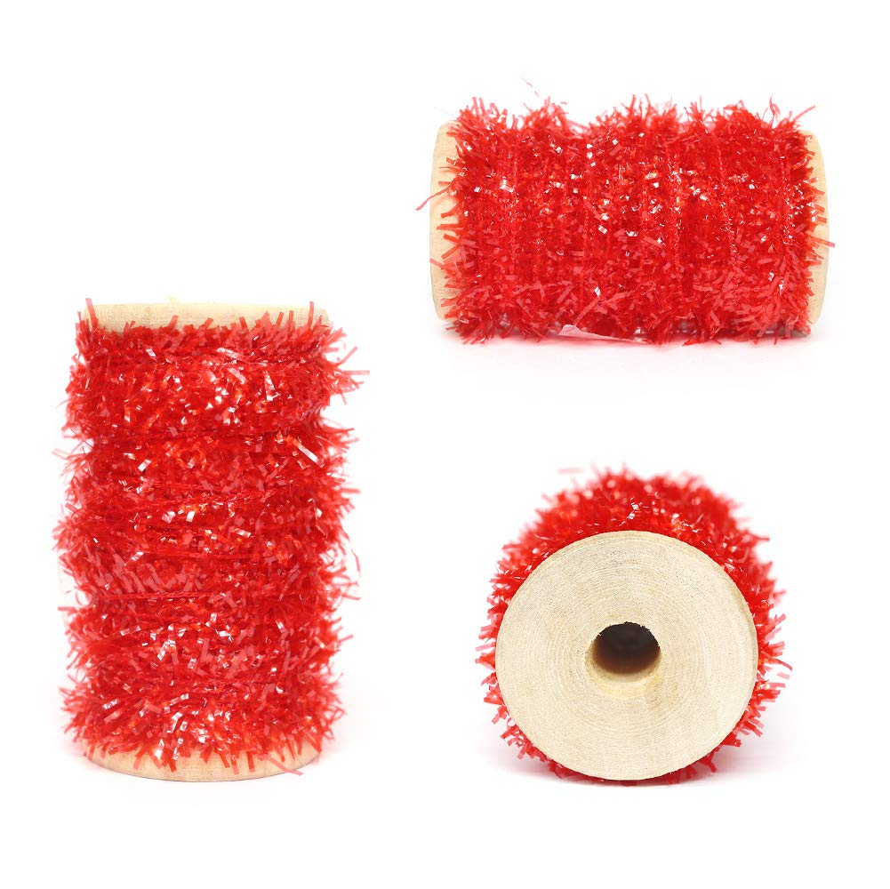 Fly Tying Thread Fly Tying Materials Supplies Thread Fly Fishing Fly Tieing Materials kit Flies Making for Wet Dry Nymph Flies Chenille Fly Tying Wire (FA-Chenille Set) - Image 3