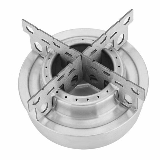 Burning Stove Ultralight Pocket Size Stove for Outdoors Camping Hiking Climbing Use