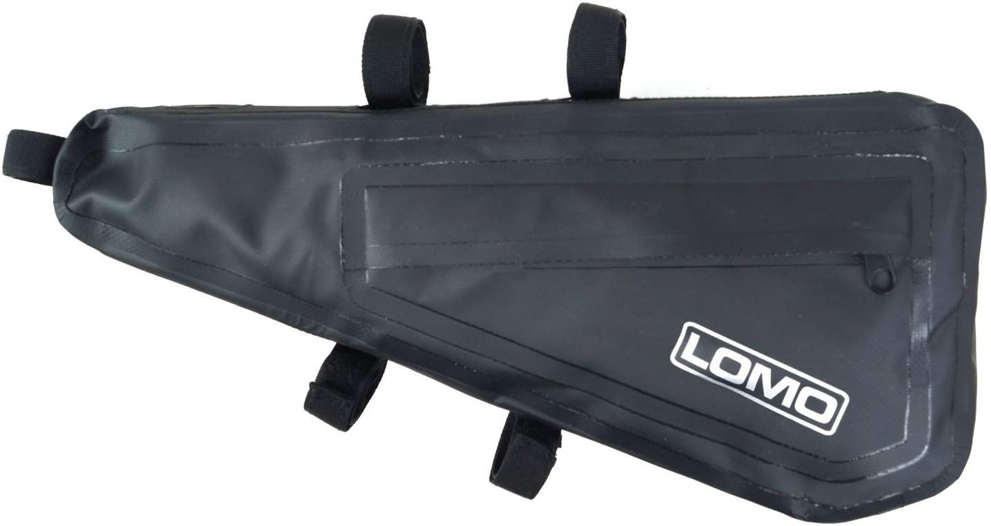 Lomo Frame Dry Bike Bag - Cycling Triangle Black Bikepacking, 40*8*18 centimetres - Image 2