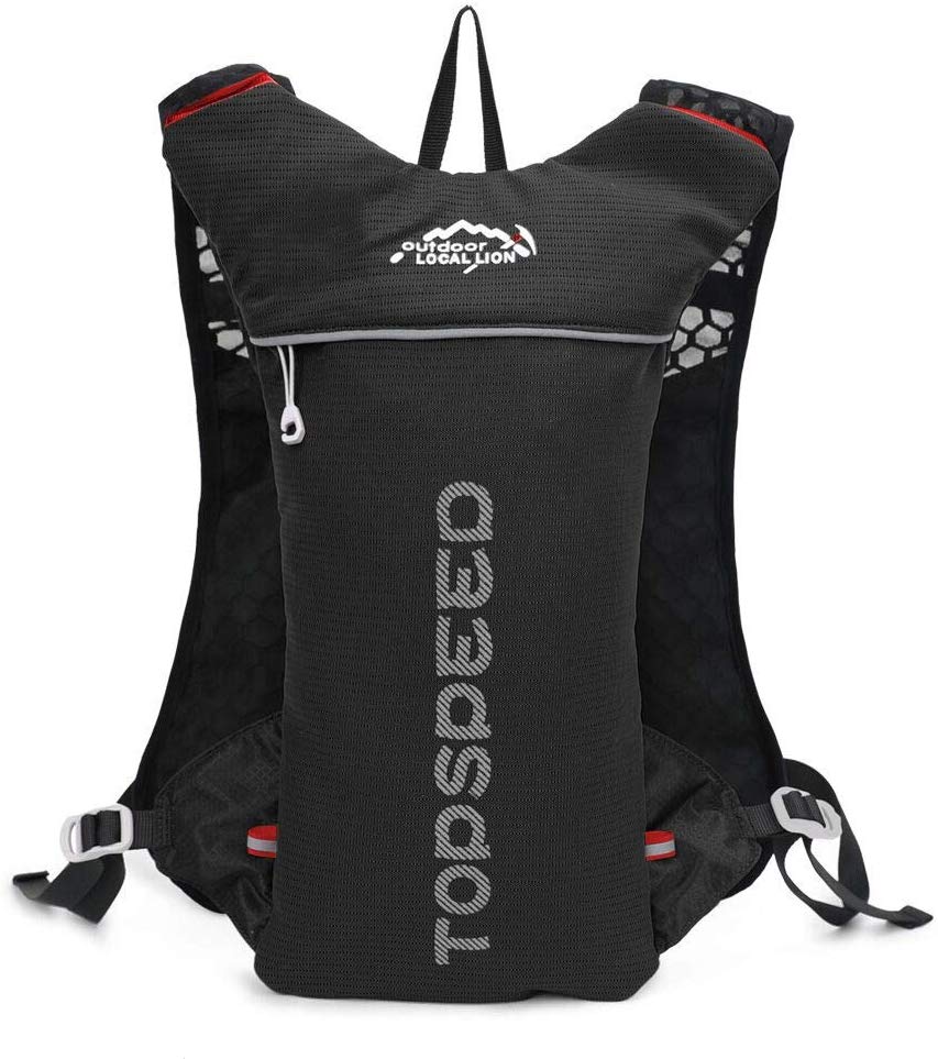 Lixada Lightweight Hydration Backpack 5L Running Backpack Hydration Backpack Waterproof and Breathable Large Capacity Outdoor Riding Backpack Lightweight for Running - Image 2