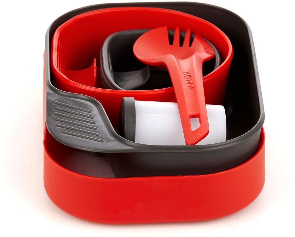 Wildo Camp-A-Box Complete (Lunch Set), red