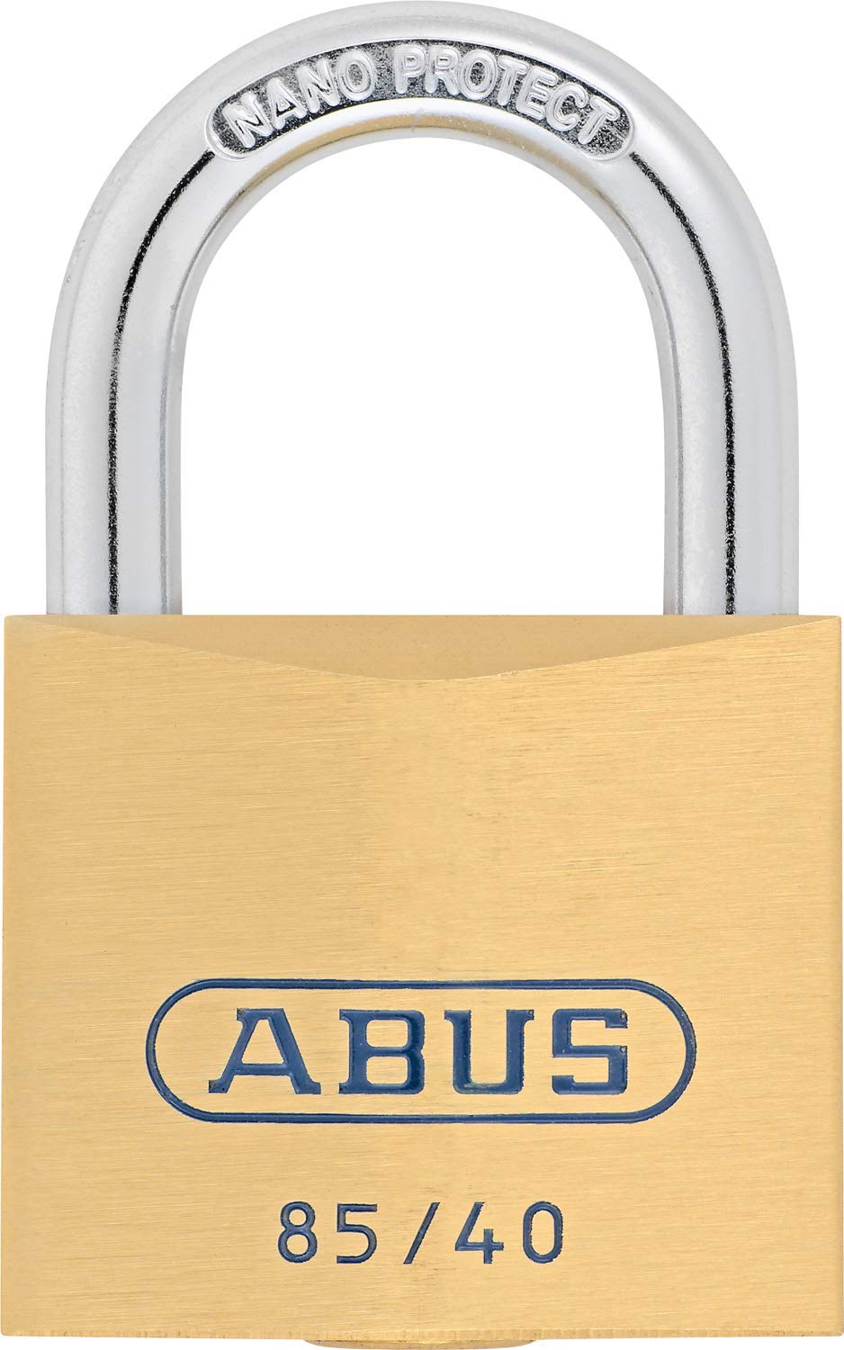 ABUS - 85/40 Brass Padlock 43178 Twins SB/F, Standardbügel, 40mm / 2er Set