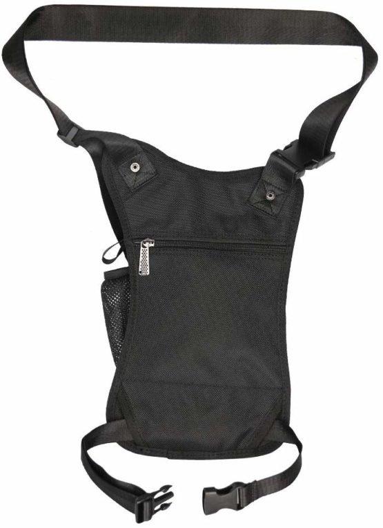 Larswon Thigh Pack, Leg Bag Thigh Pouch Bag Tactical Waist Bag Motrocycle Bag Waterproof Green - Image 4