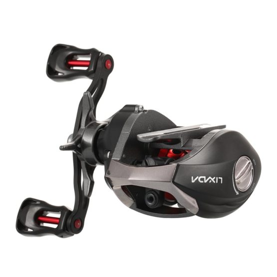 Lixada Fishing Reels, Spinning Reel Strong Corrosion Resistance Metal Saltwater Baitcasting Reel with Magnetic Braking System