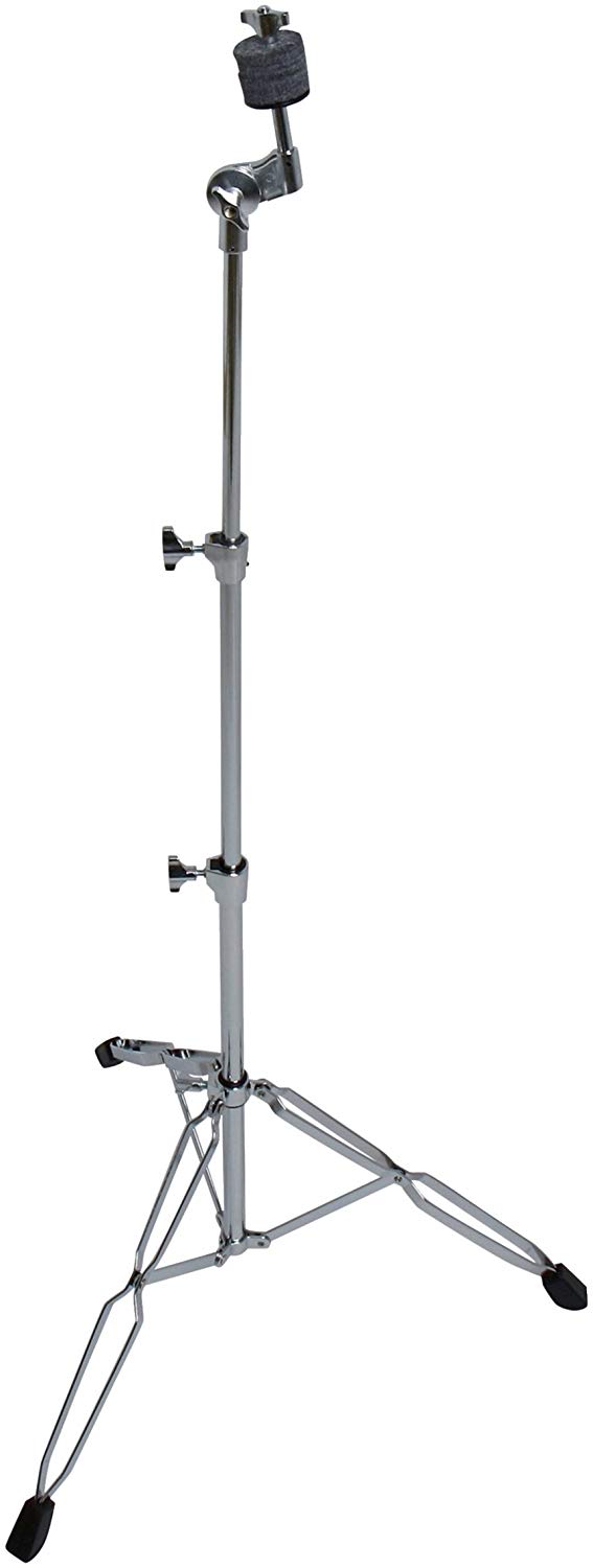PURE GEWA Cymbal stand CS-100 double braced, height approx. 50cm/150cm, 2 level extendable, Silver, CS-100 - ***NEU***