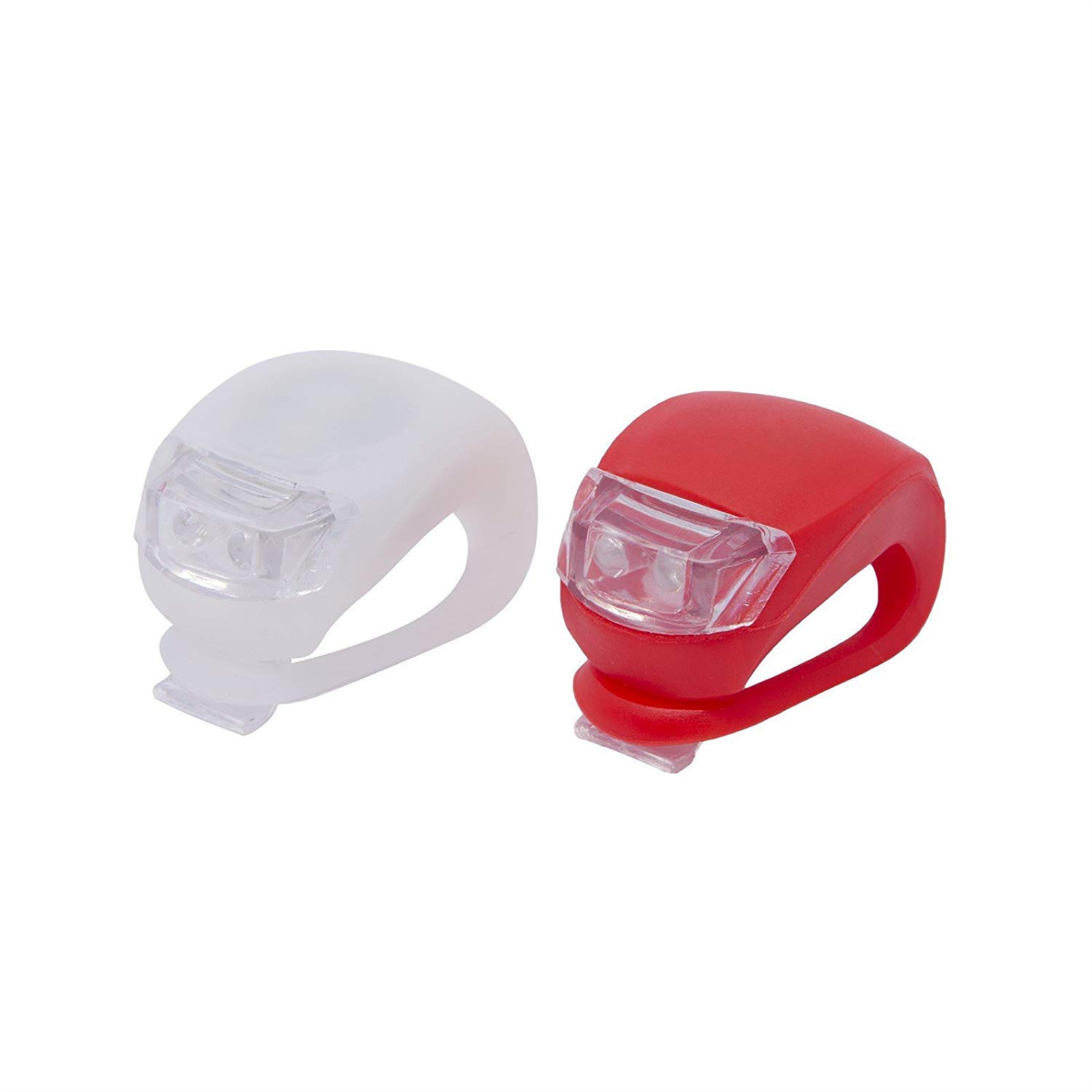 TEMPO DI SALDI Front Rear Bike Lights Kit, White and Red - Image 4