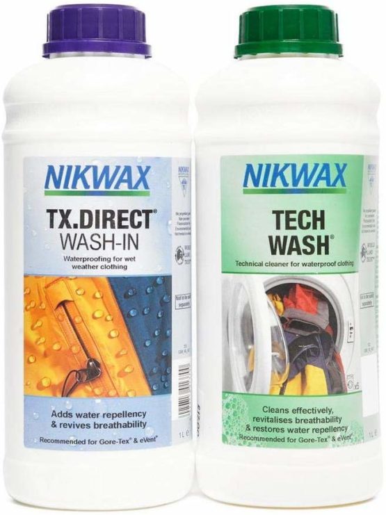 Nikwax Tech Wash and txct Twin Pack 1 Litre