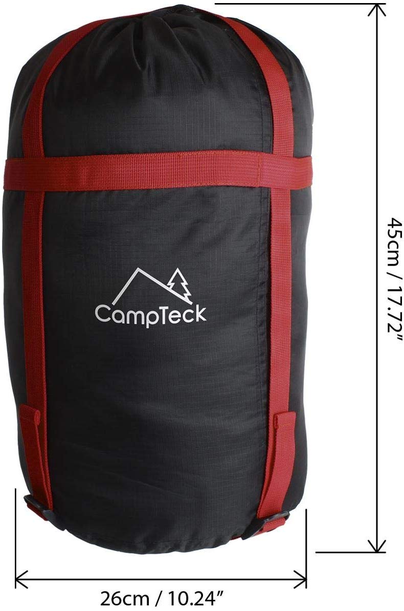 CampTeck U6954, Lightweight Compression Bag Stuff Sack Water Resistant Compression Sack for Sleeping Bag Clothes Storage - Image 2