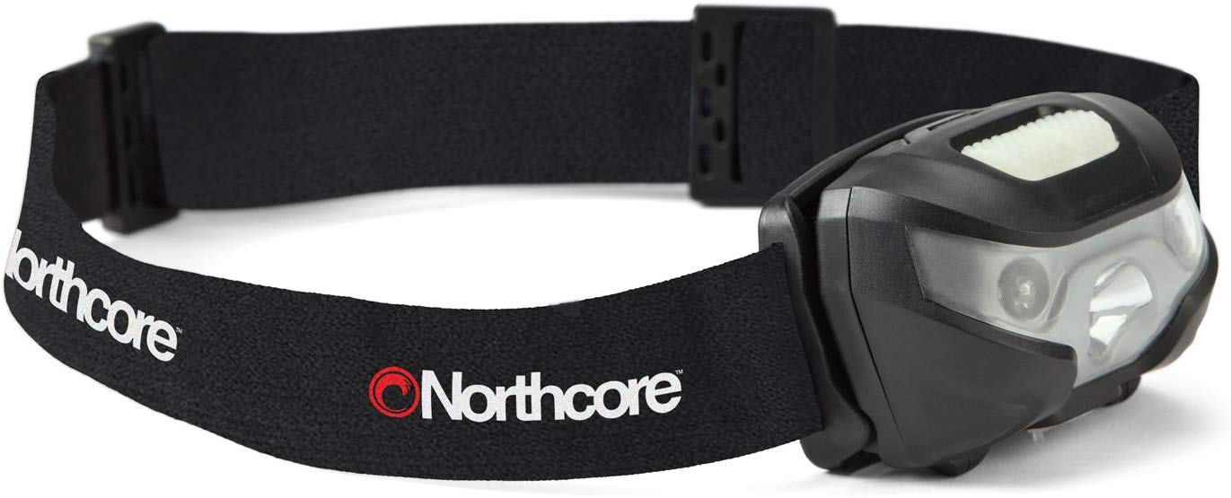 Northcore Surfing and Watersports Accessories - USB Head Torch - Black