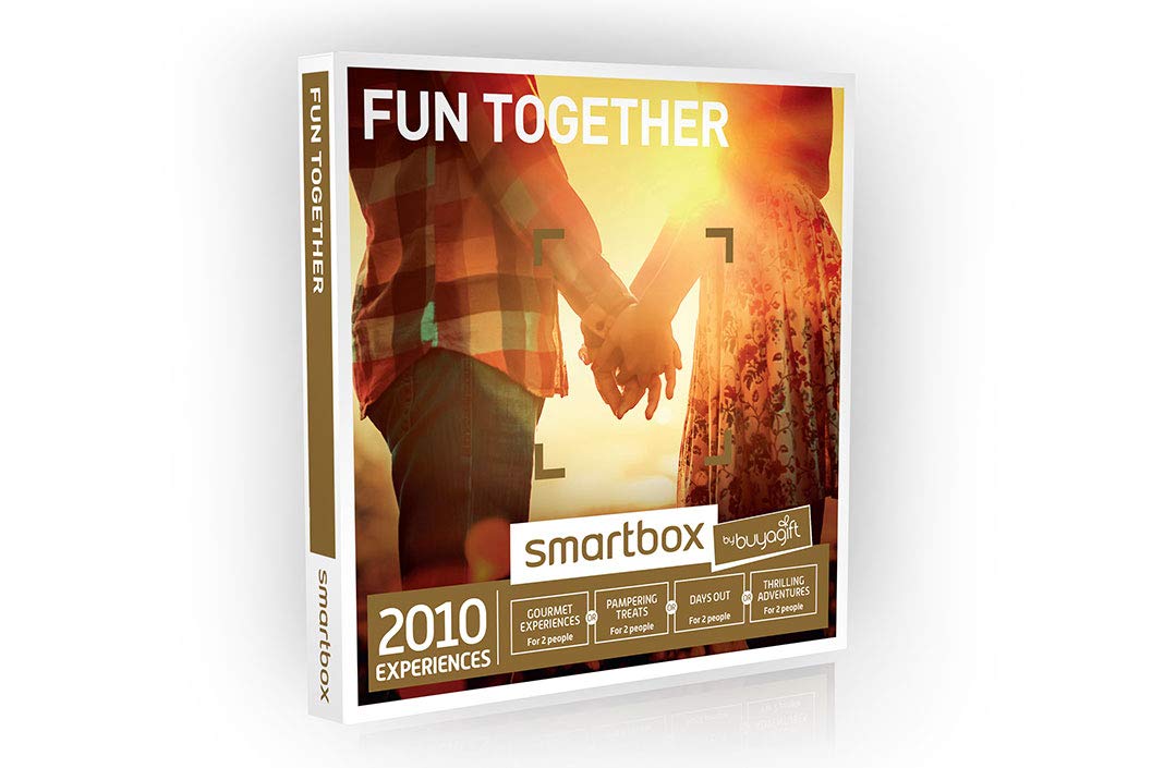 Buyagift Fun Together Gift Experiences Box, over 1400 Gift Experiences For Couples, Dining, Days Out, Afternoon Tea